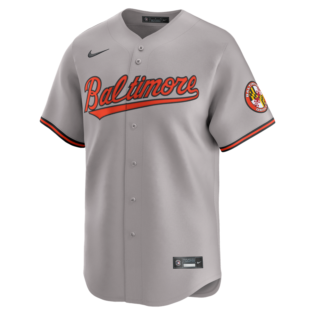 Baltimore Orioles Nike Gray Authentic MLB Jersey