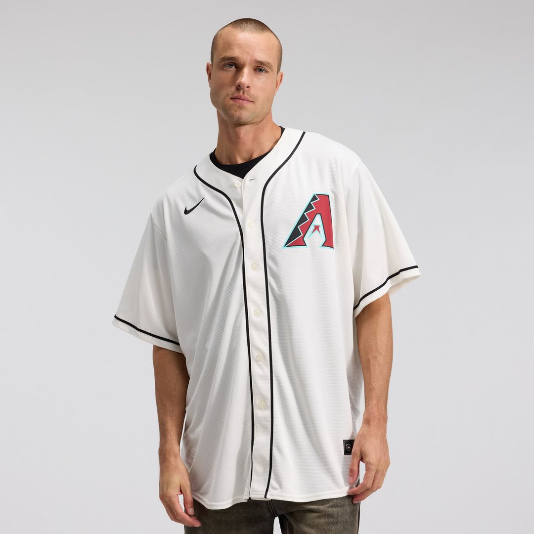 Arizona Diamondbacks Nike Cream Replica MLB Jersey