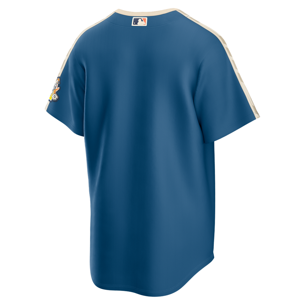 Milwaukee Brewers Nike Blue MLB Jersey