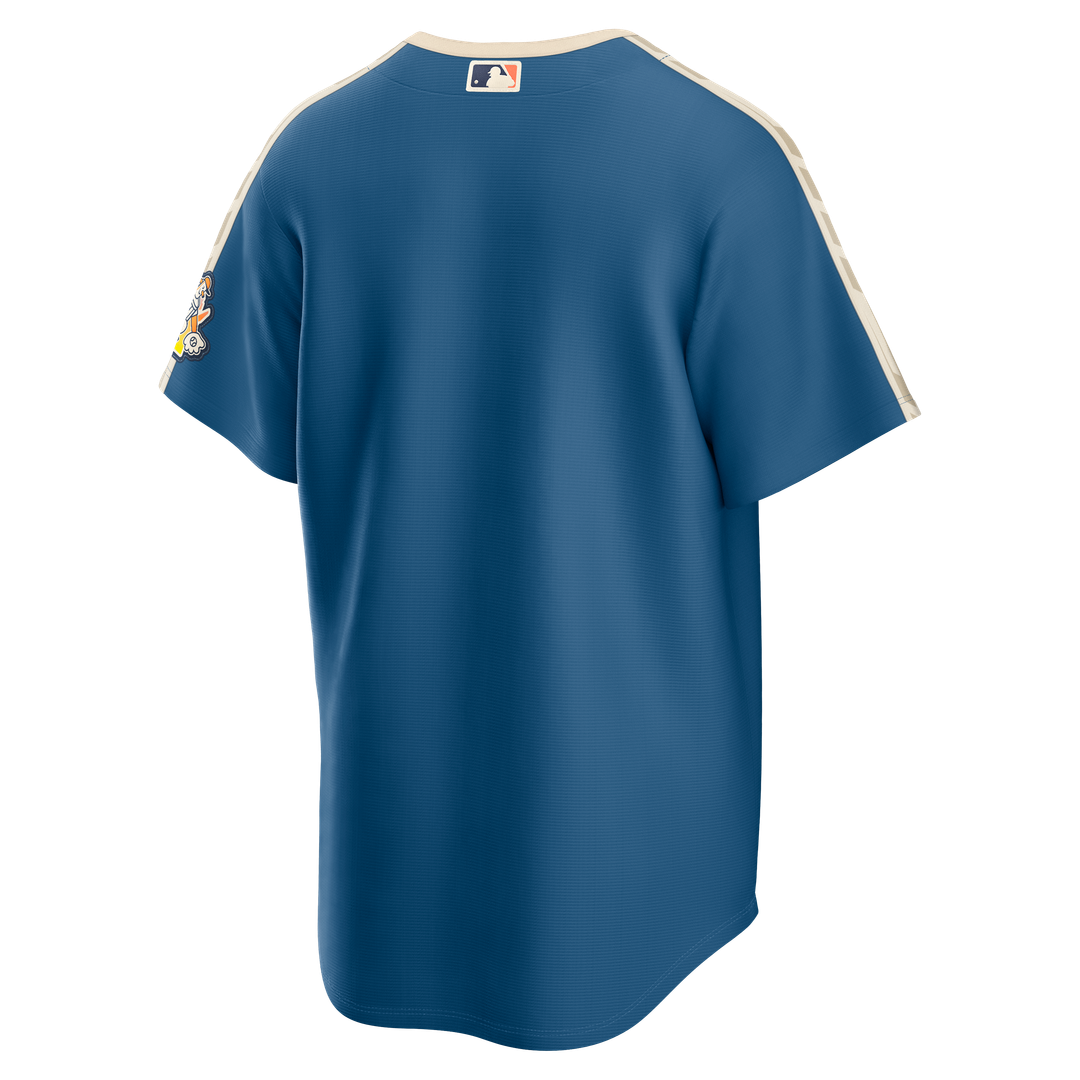 Milwaukee Brewers Nike Blue MLB Jersey