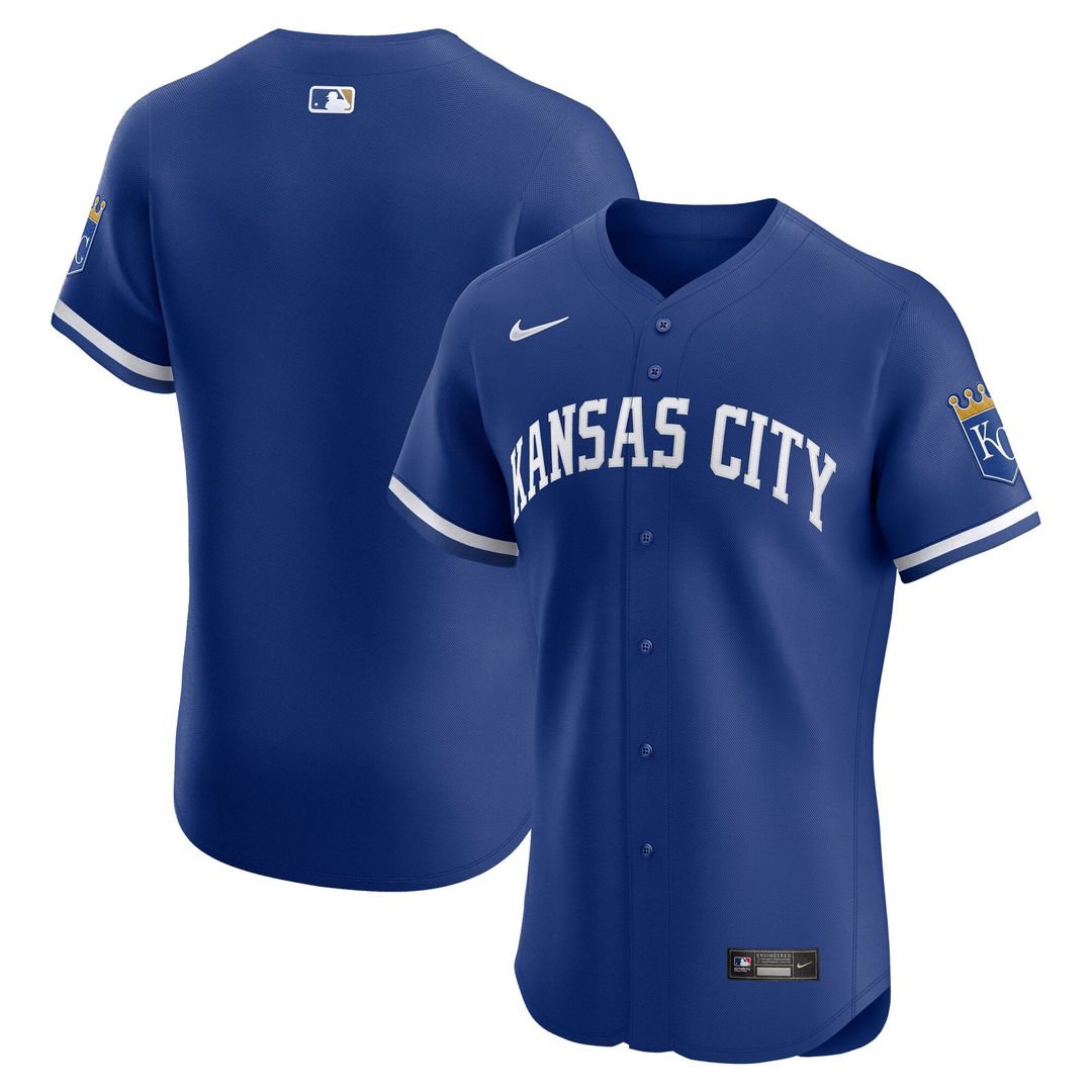Kansas City Royals Nike Royal Authentic MLB Jersey