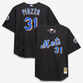 New York Mets Mitchell & Ness Black Authentic MLB Jersey