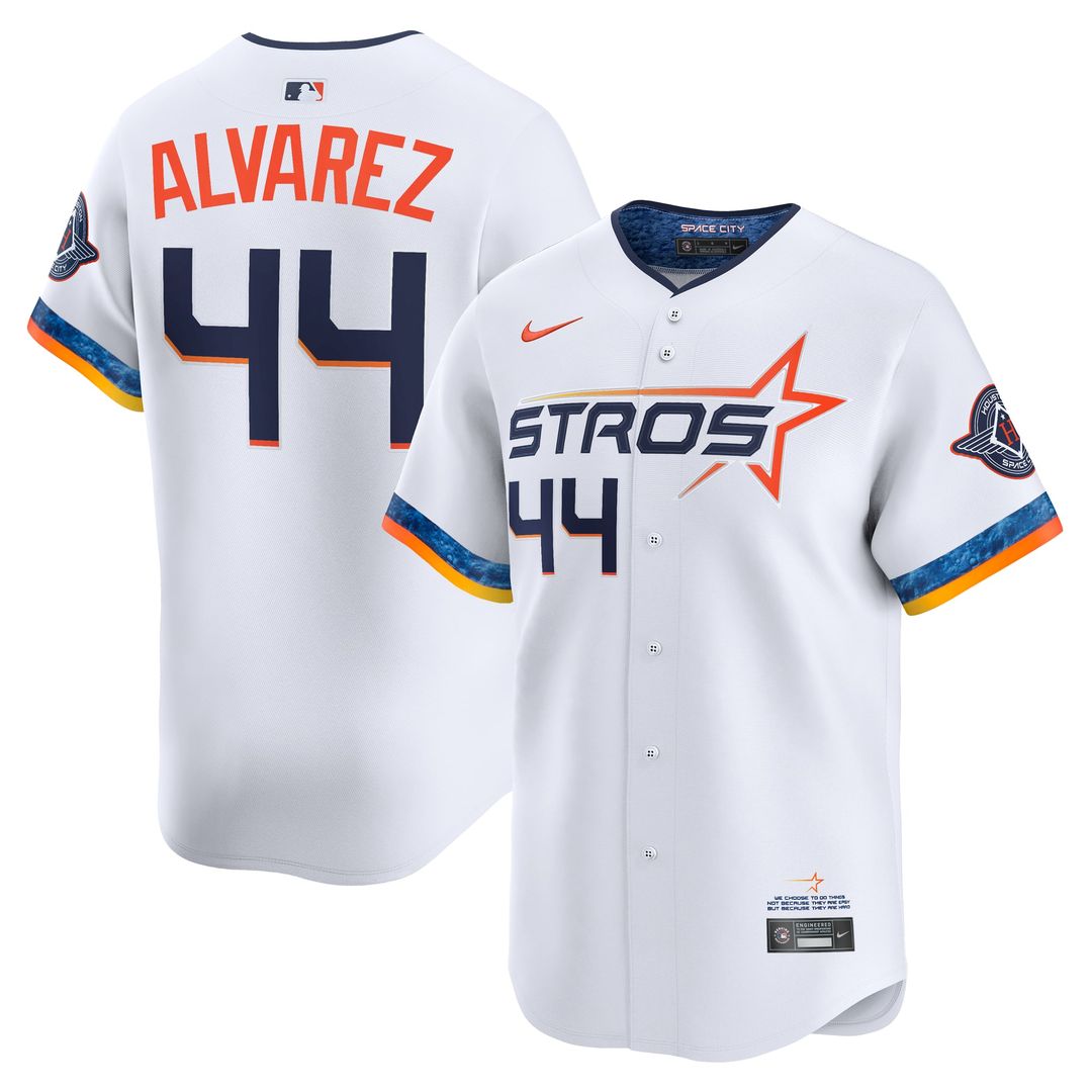 Houston Astros Nike White MLB baseball jersey