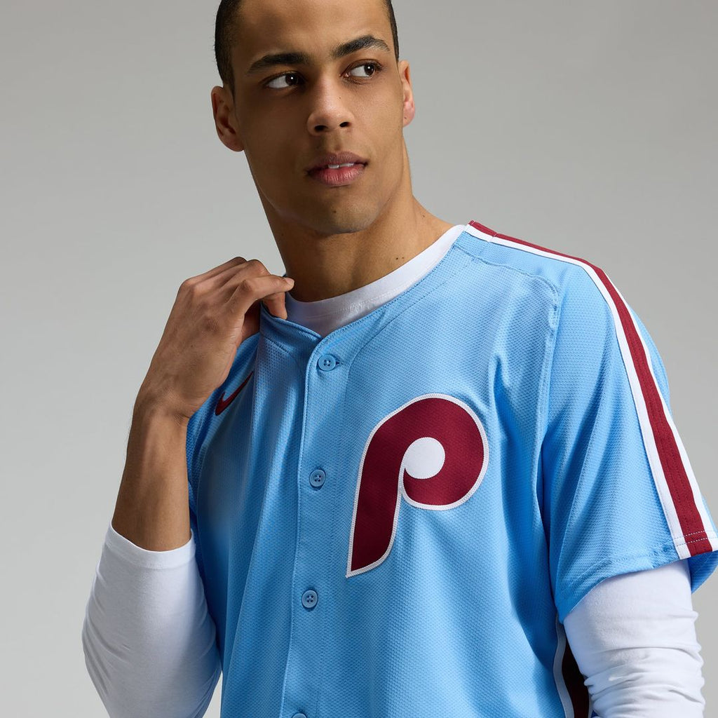 Philadelphia Phillies Nike Blue Authentic MLB Jersey