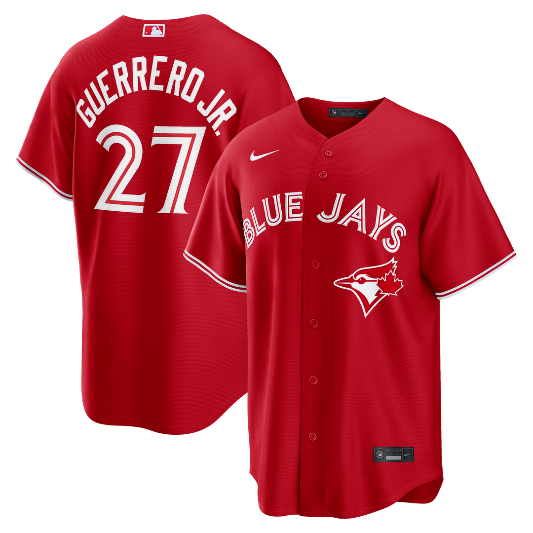 Toronto Blue Jays Nike Red Replica MLB baseball jersey