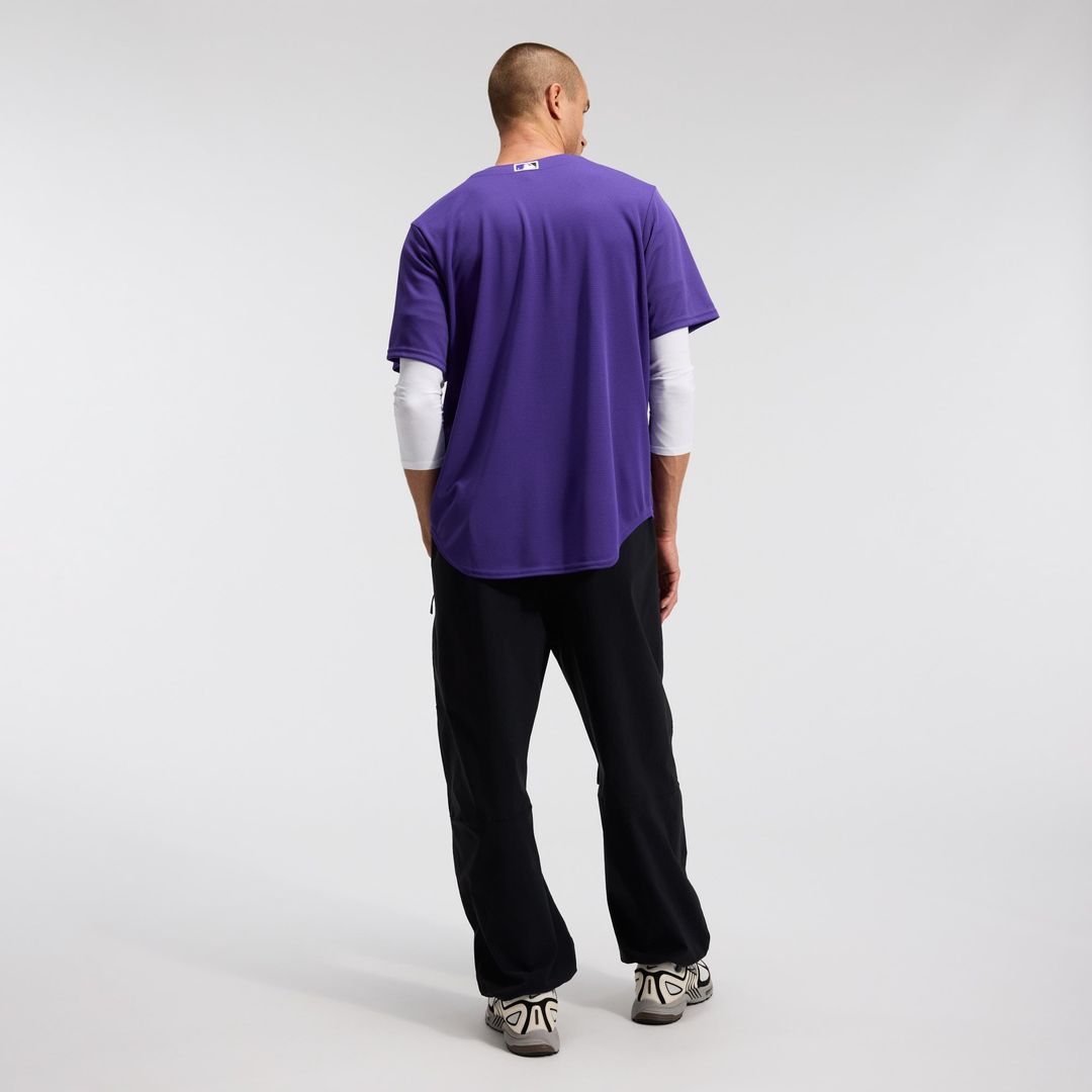 Colorado Rockies Nike Purple Replica MLB Jersey