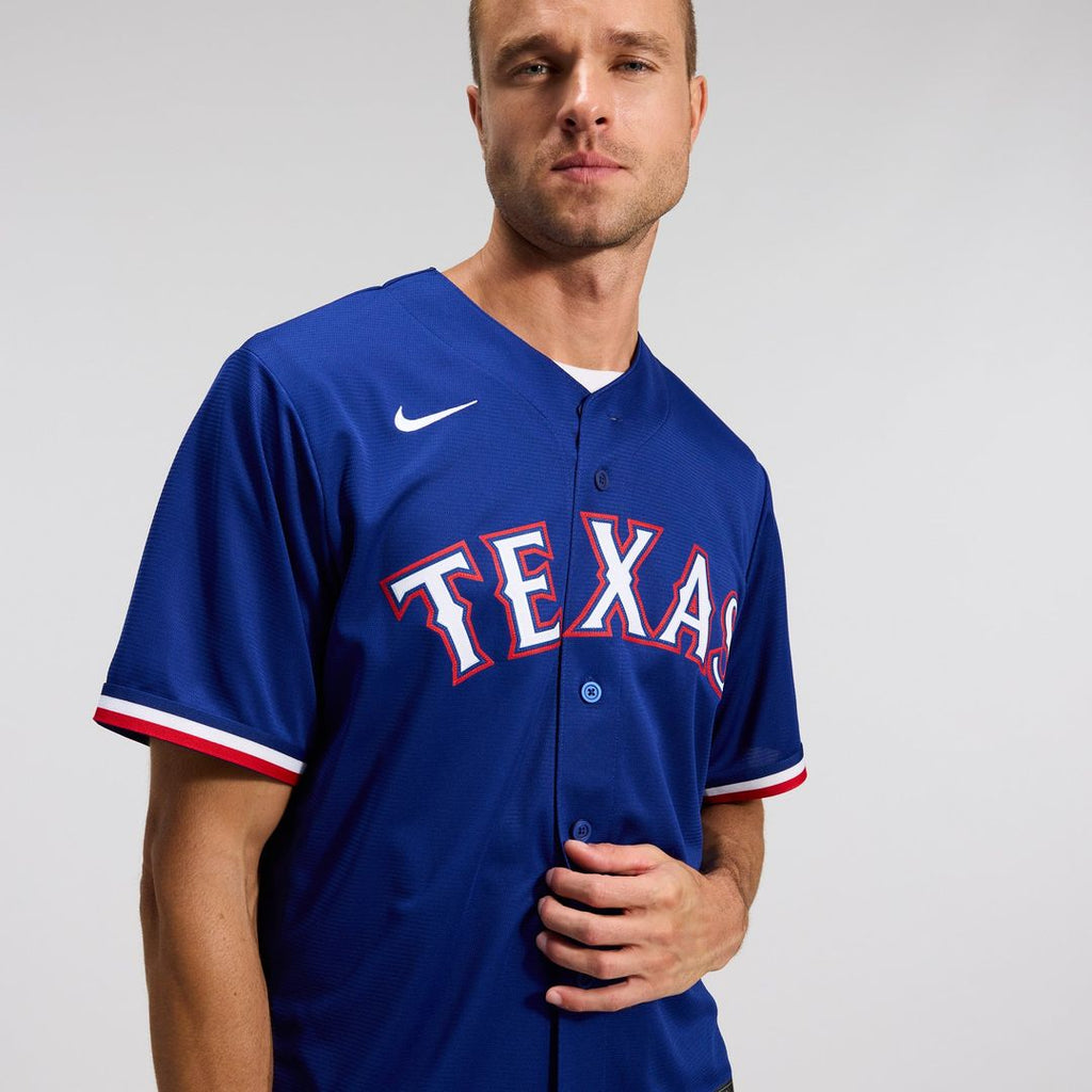 Texas Rangers Nike Gray Replica MLB Jersey