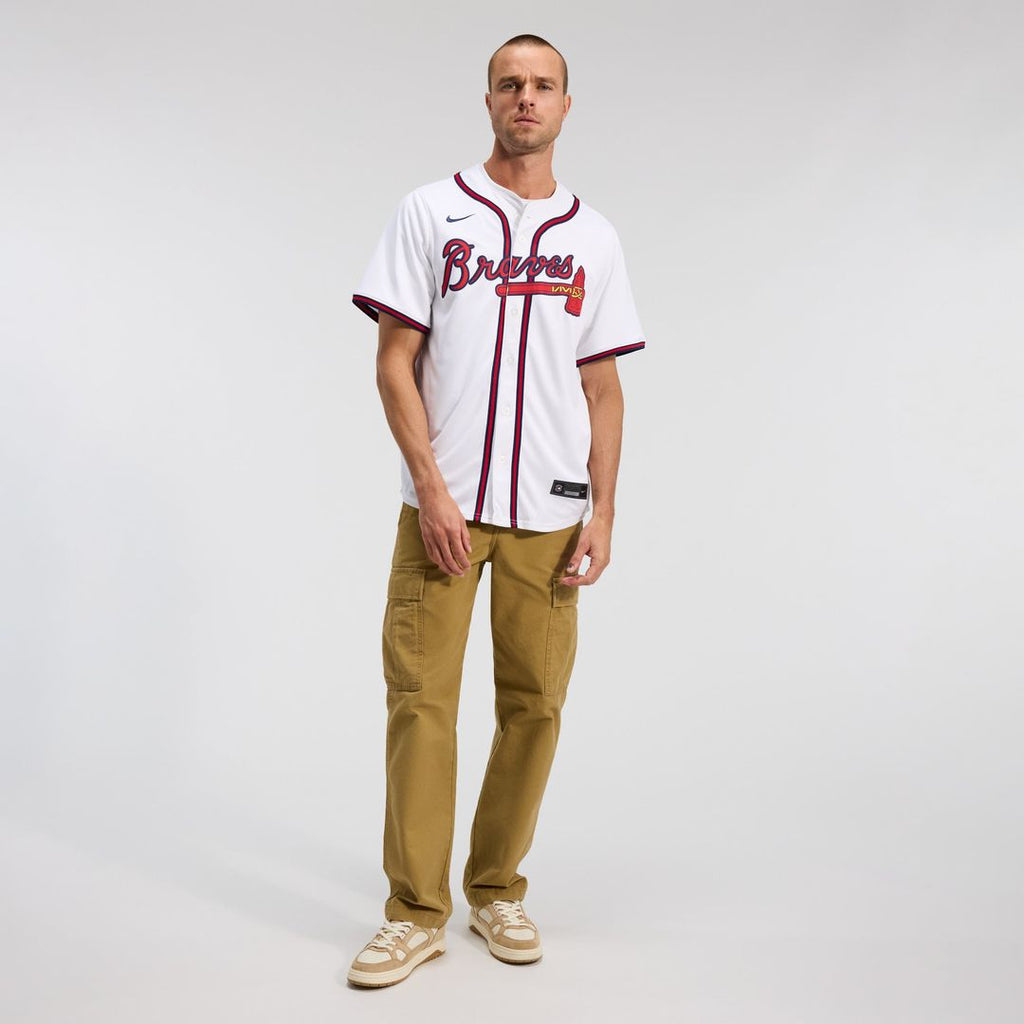 Atlanta Braves Nike White Authentic MLB Jersey