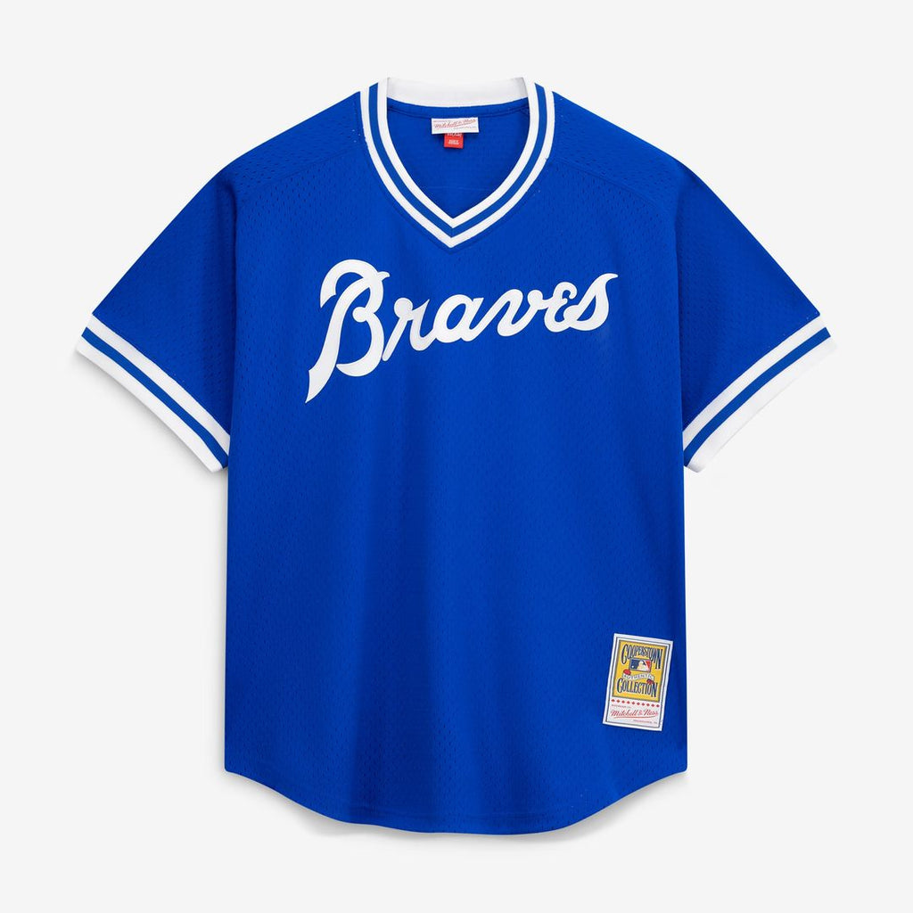 Atlanta Braves Mitchell & Ness Royal Authentic MLB Jersey