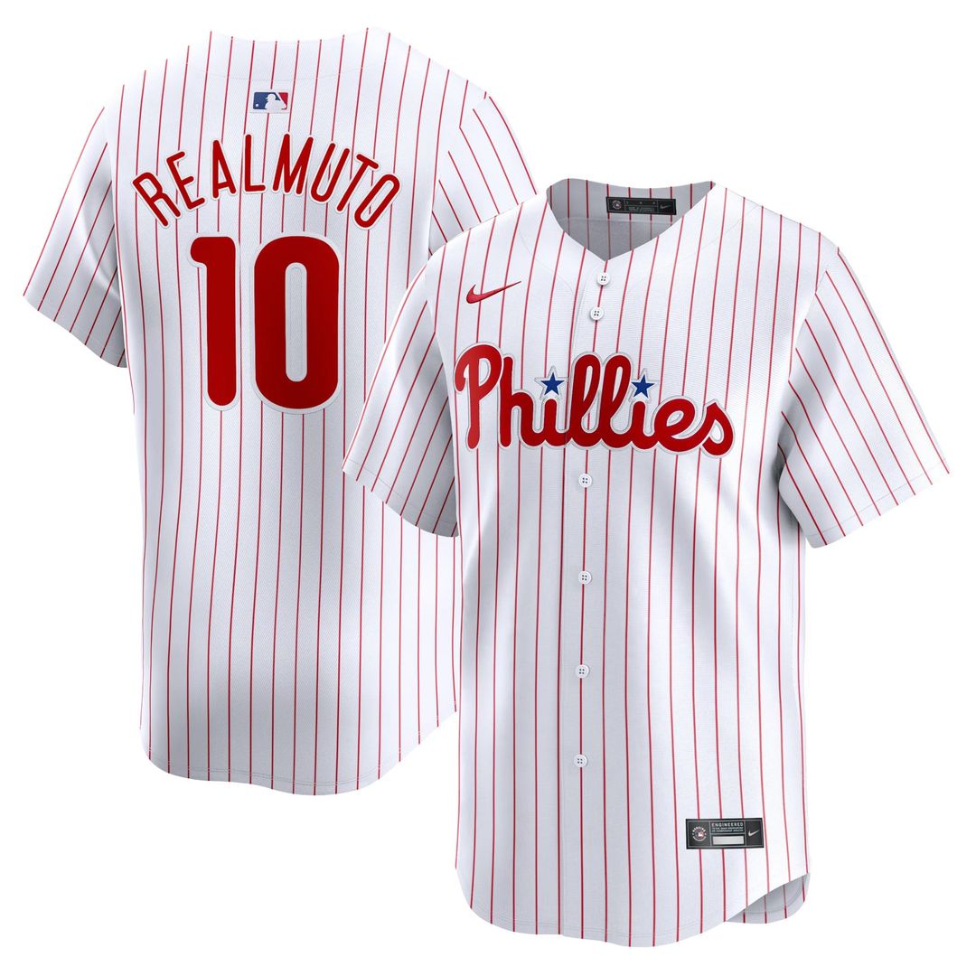 Philadelphia Phillies Nike White MLB baseball jersey