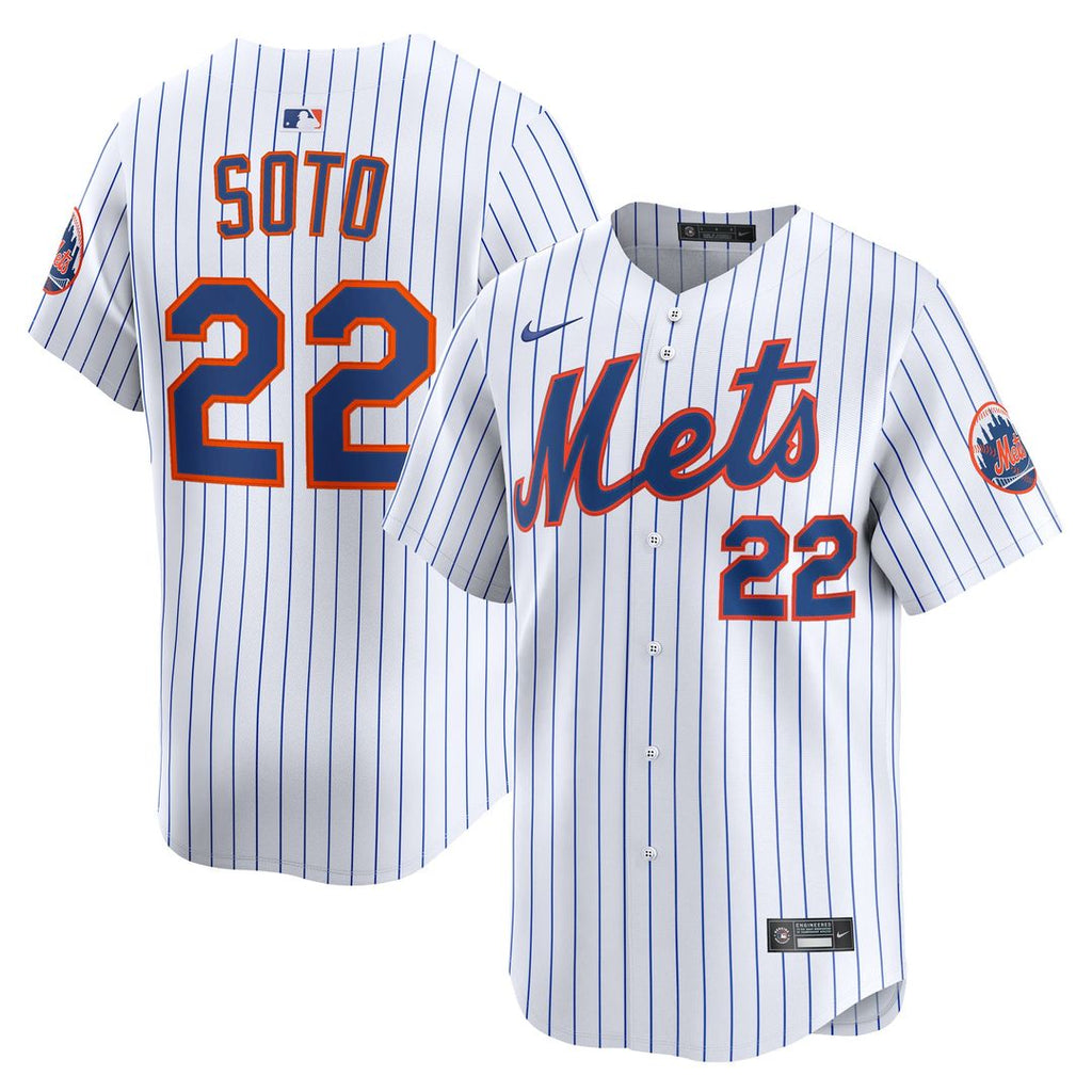 New York Mets Nike White Authentic MLB baseball jersey