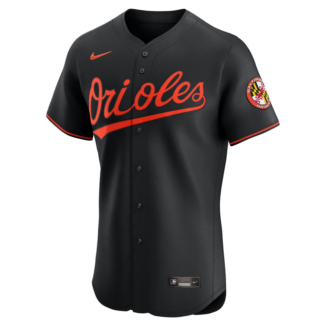 Baltimore Orioles Nike Black Authentic MLB Jersey