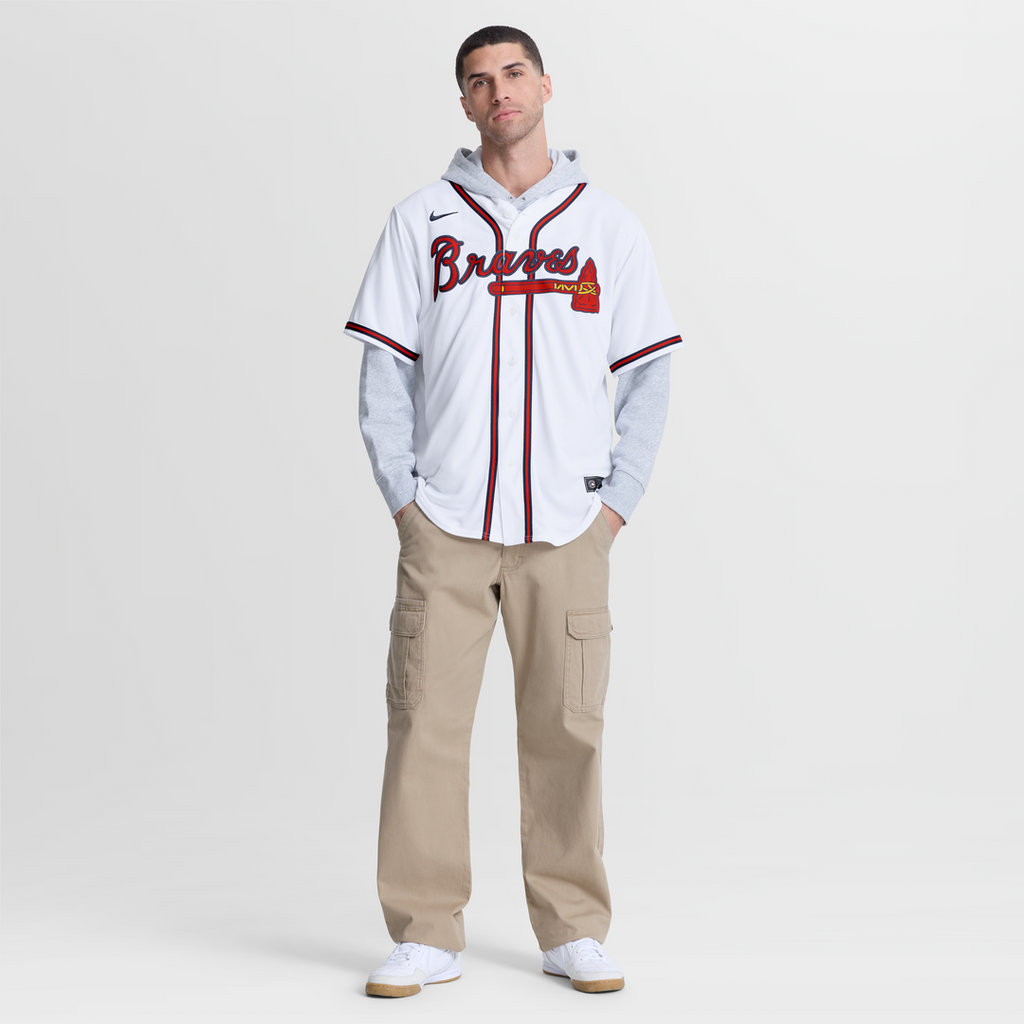 Atlanta Braves Nike White Replica MLB Jersey