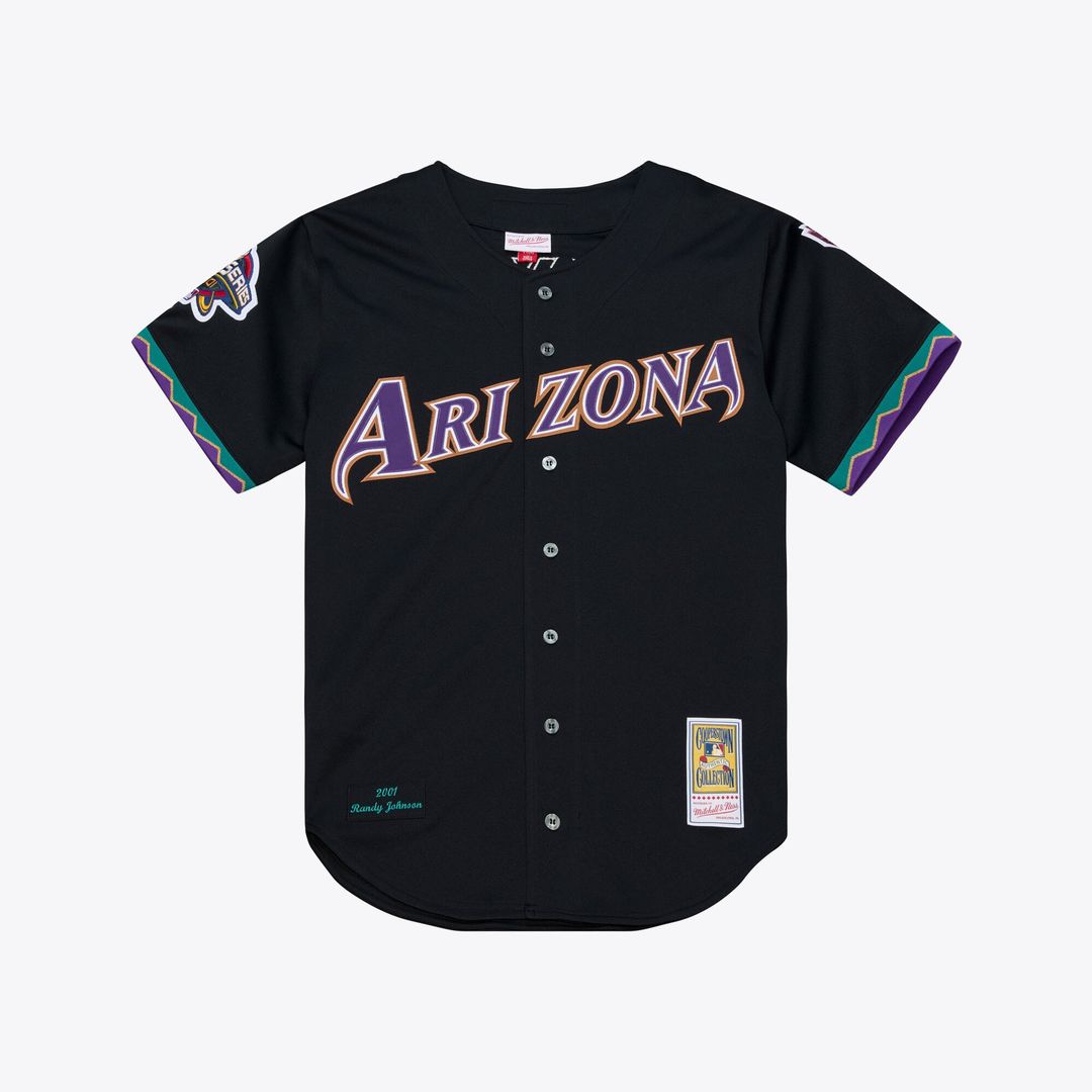 Arizona Diamondbacks Mitchell & Ness Purple Authentic MLB Jersey