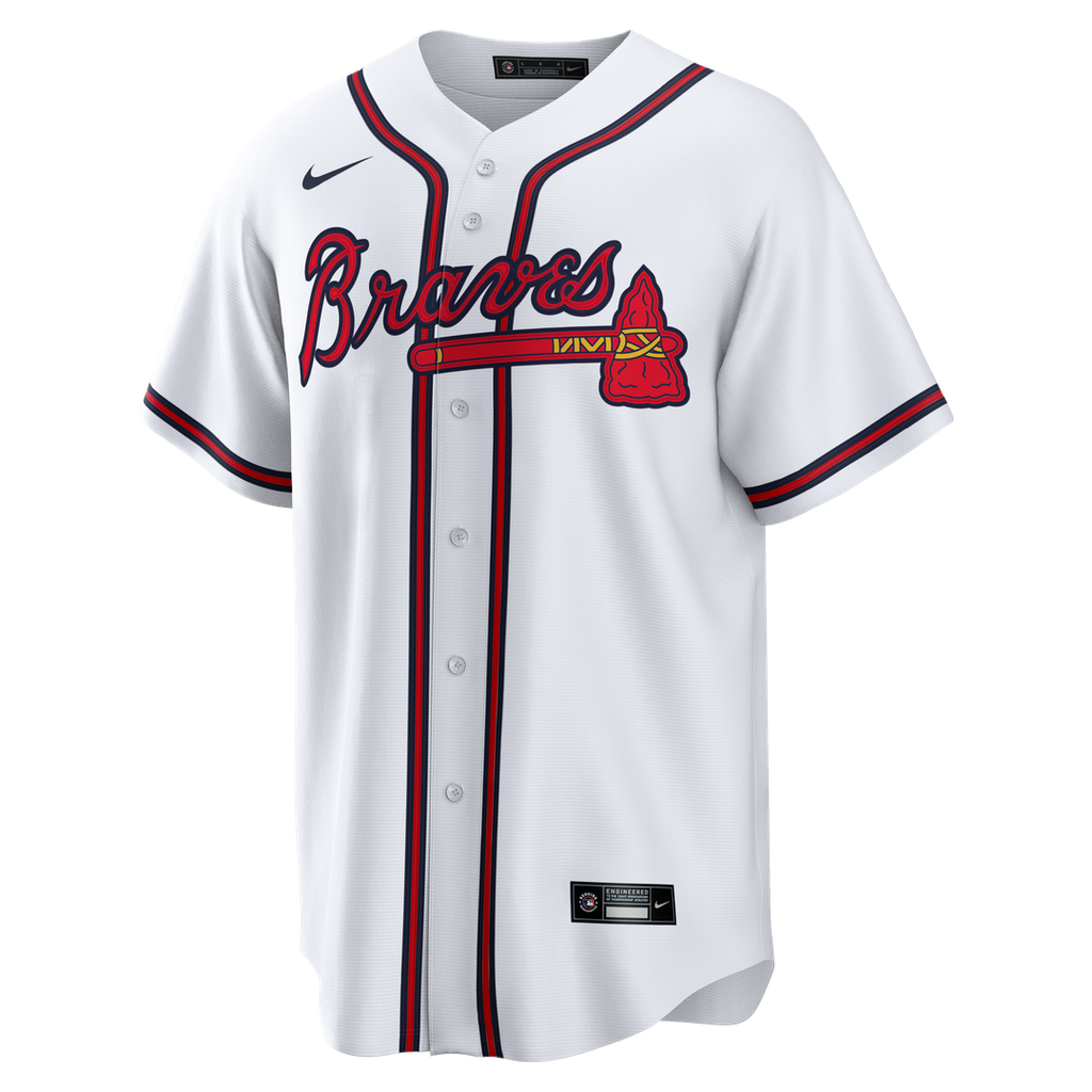 Atlanta Braves Nike White Replica MLB Jersey