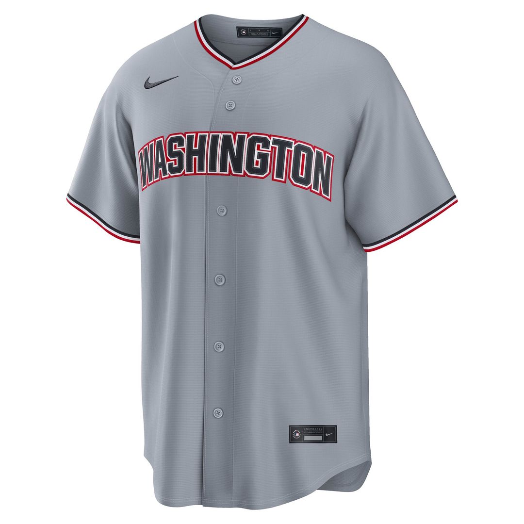 Washington Nationals Nike Gray Replica MLB Jersey