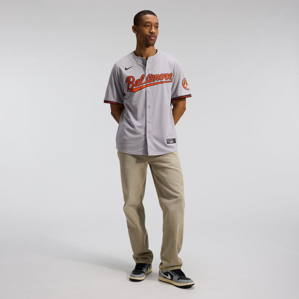 Baltimore Orioles Nike Gray Authentic MLB Jersey