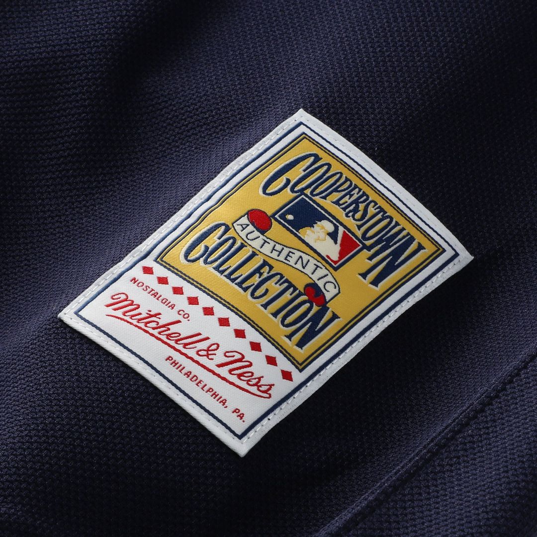 Atlanta Braves Mitchell & Ness Navy Authentic MLB Jersey