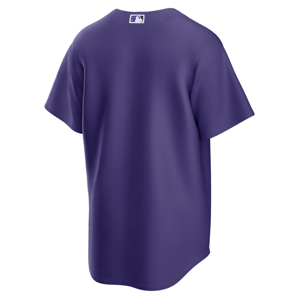 Colorado Rockies Nike Purple Replica MLB Jersey