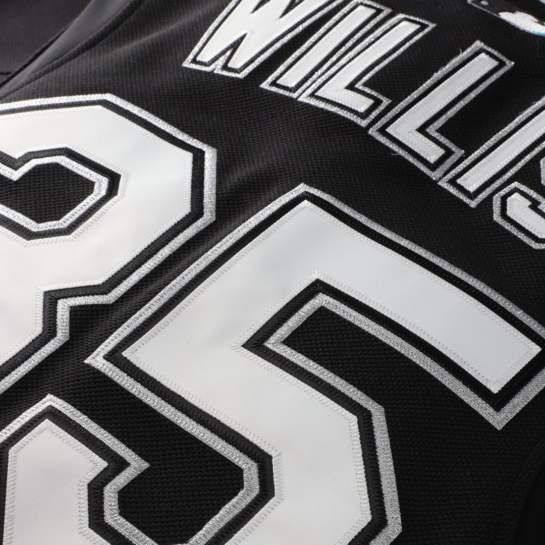 Florida Marlins Mitchell & Ness Black MLB Jersey