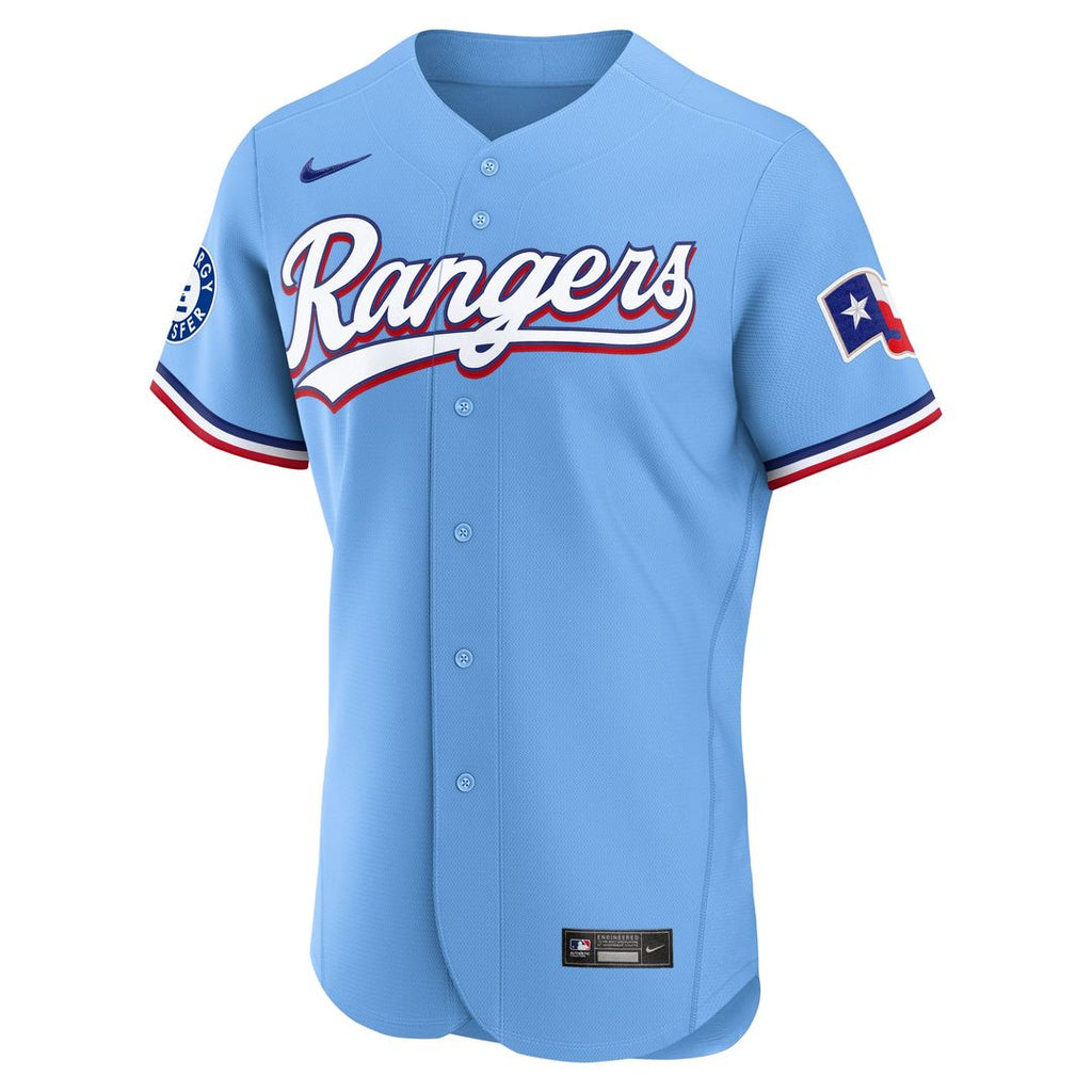 Texas Rangers Nike Blue Authentic MLB Jersey