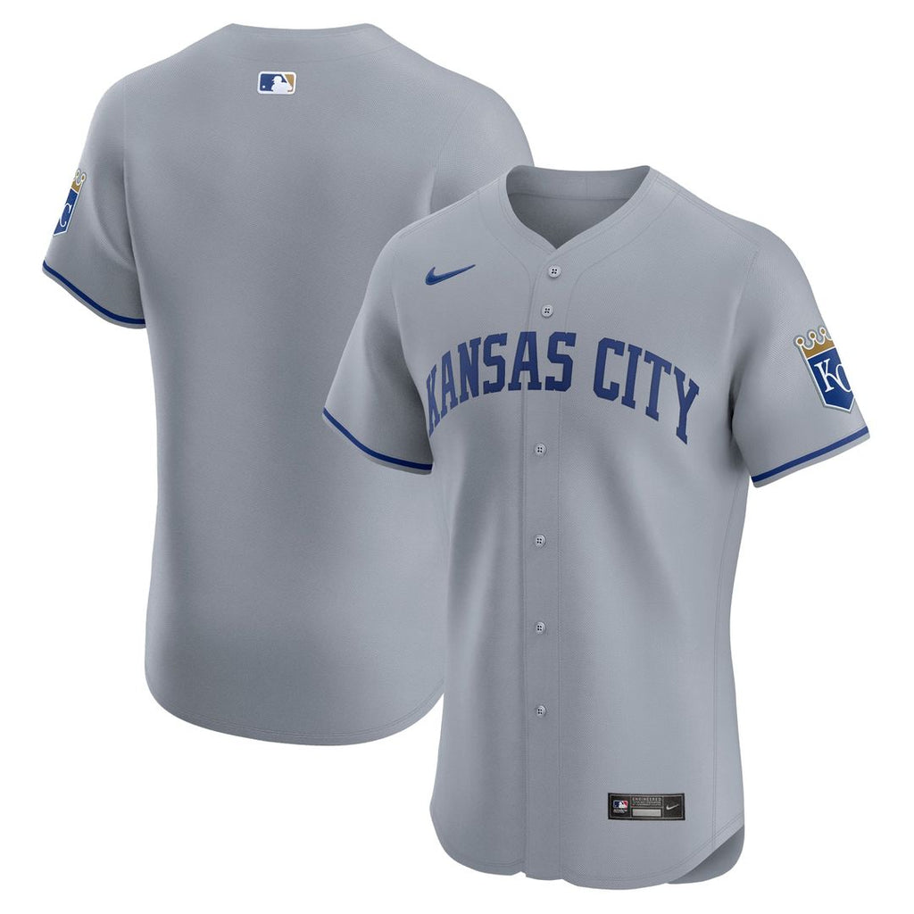 Kansas City Royals Nike Gray Authentic MLB Jersey
