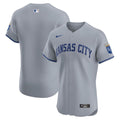 Kansas City Royals Nike Gray Authentic MLB Jersey