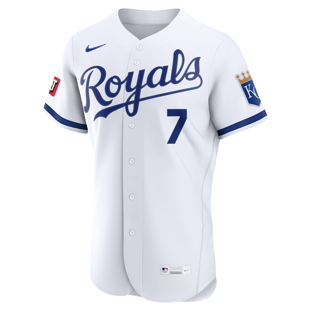 Kansas City Royals Nike White Authentic MLB Jersey