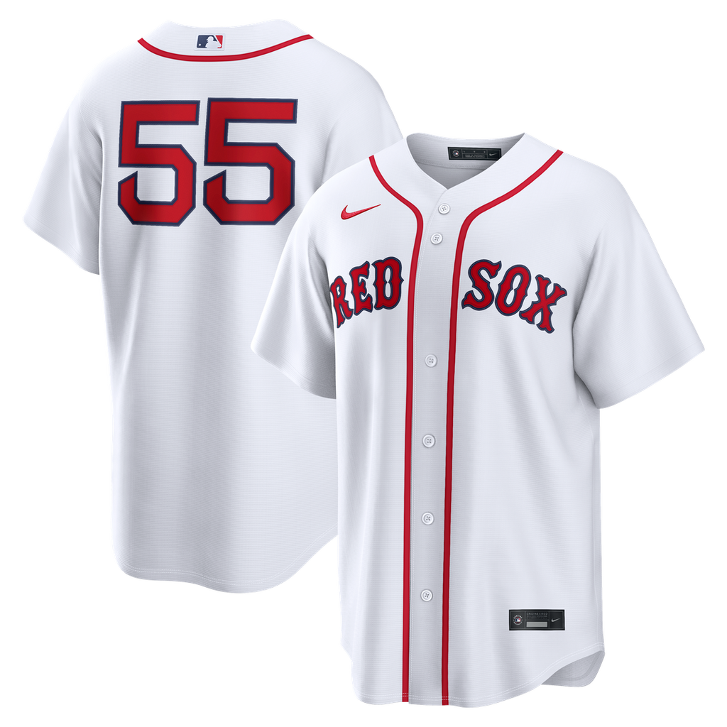 Boston Red Sox Nike White Replica MLB baseball jersey