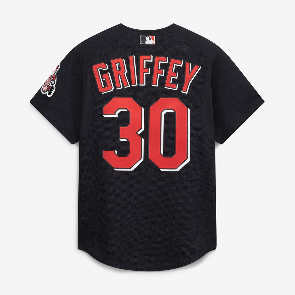 Cincinnati Reds Mitchell & Ness Black Authentic MLB Jersey