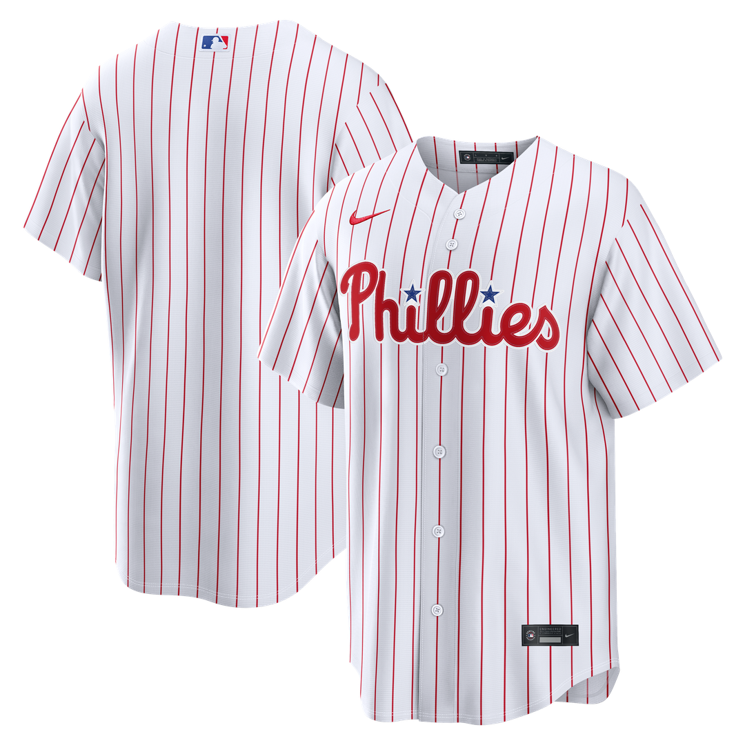 Philadelphia Phillies Nike White Replica MLB baseball jersey