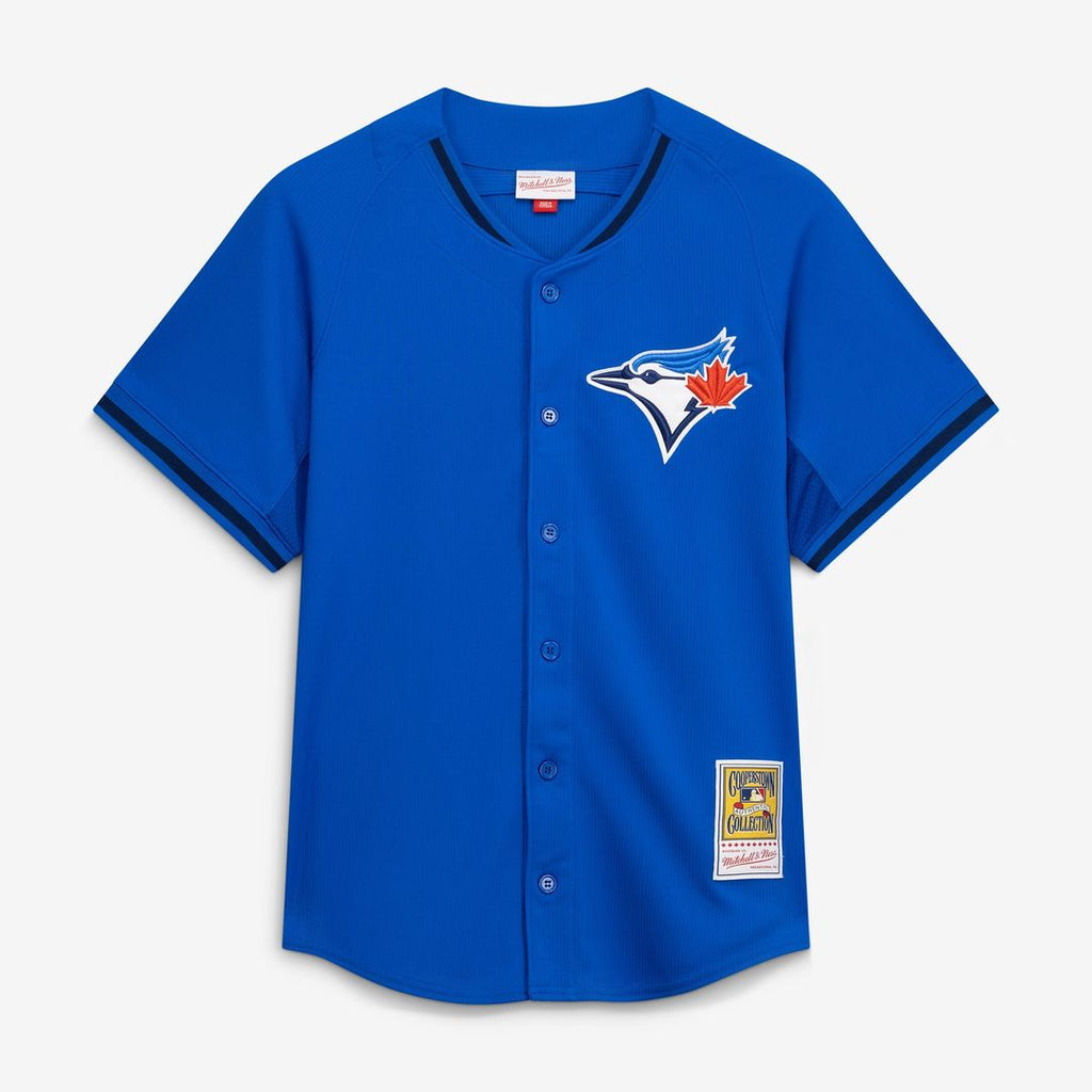 Toronto Blue Jays Mitchell & Ness Blue Authentic MLB Jersey