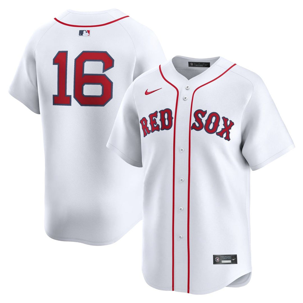 Boston Red Sox Nike White Authentic MLB baseball jersey