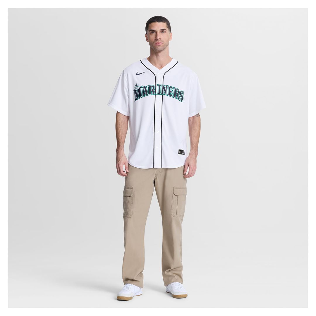 Seattle Mariners Nike White Replica MLB Jersey