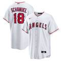 Los Angeles Angels Nike White Replica MLB baseball jersey