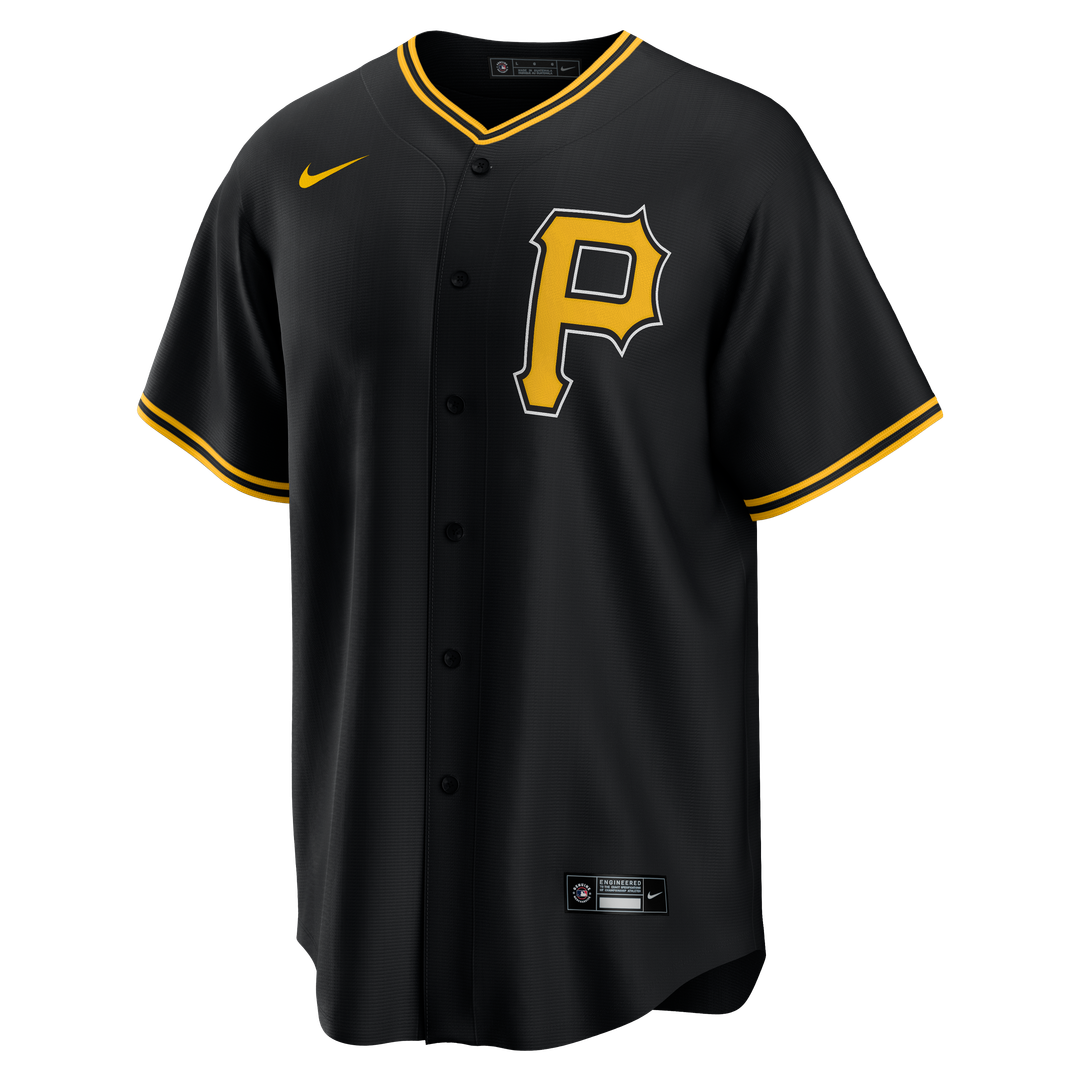 Pittsburgh Pirates Nike Black Replica MLB Jersey
