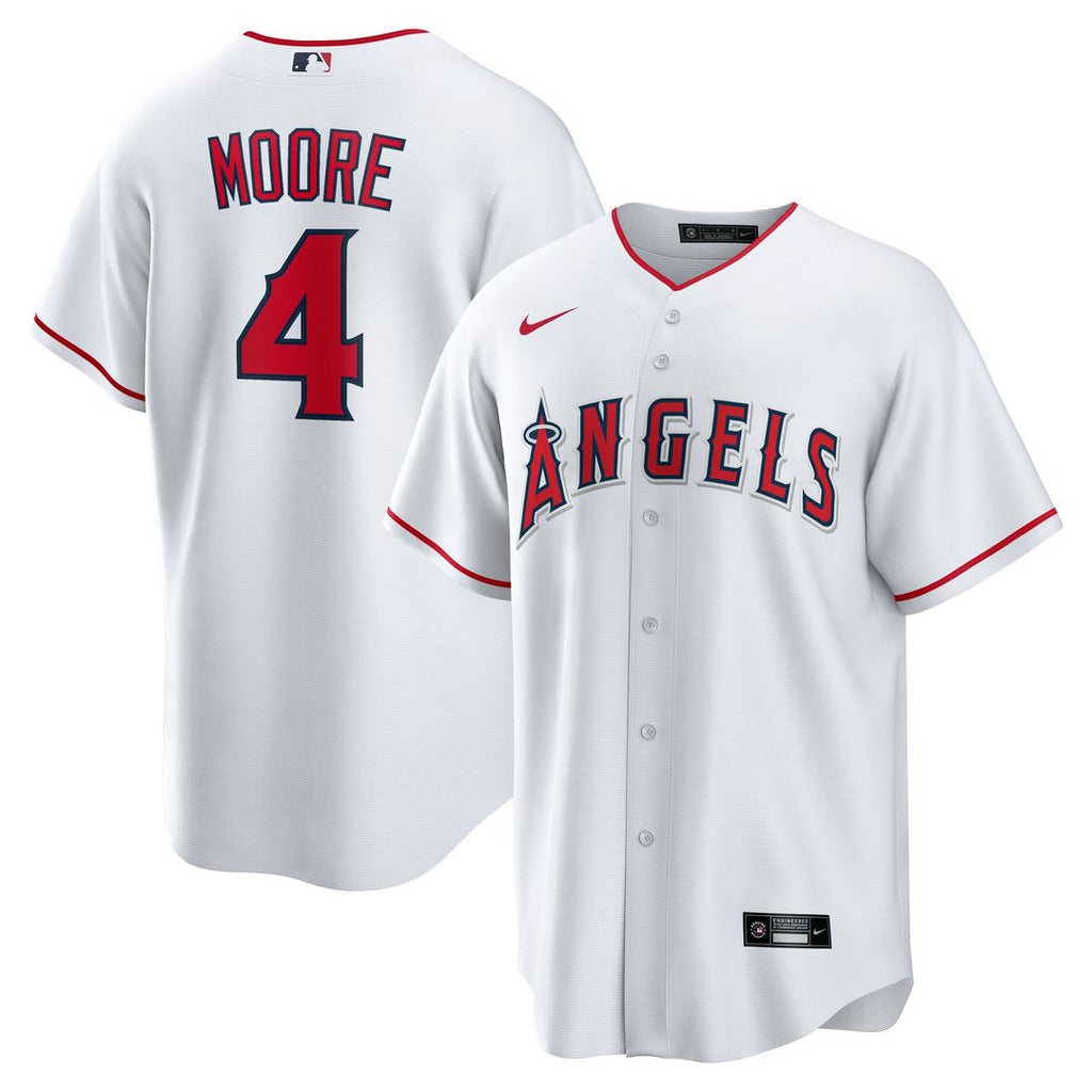 Los Angeles Angels Nike White Replica MLB baseball jersey