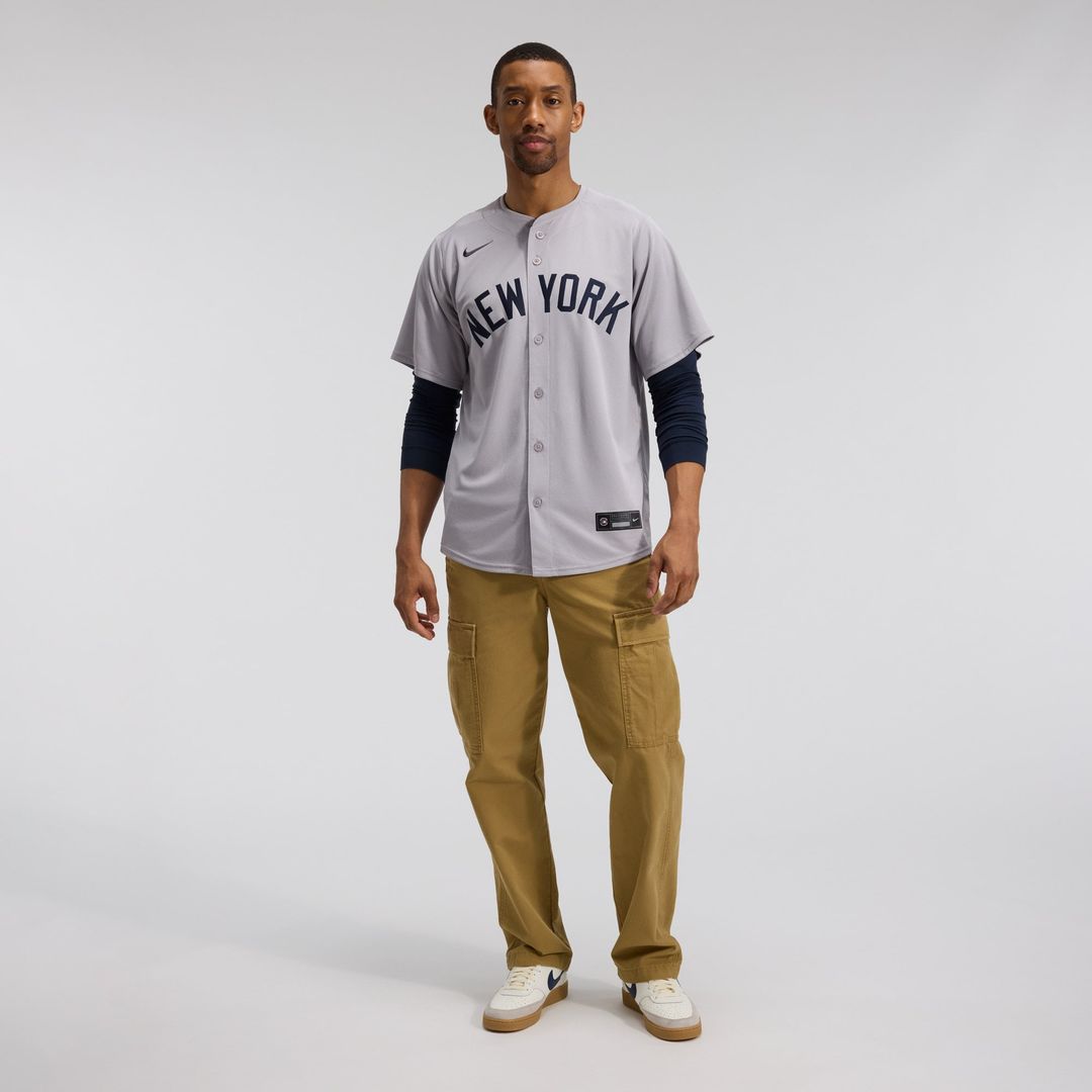 New York Yankees Nike White Authentic MLB Jersey