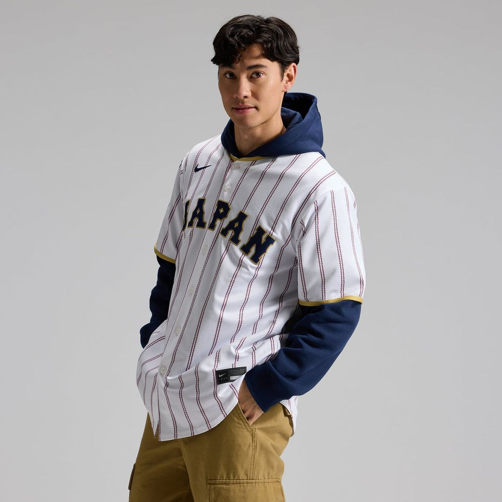 Japan Baseball Nike White MLB Jersey