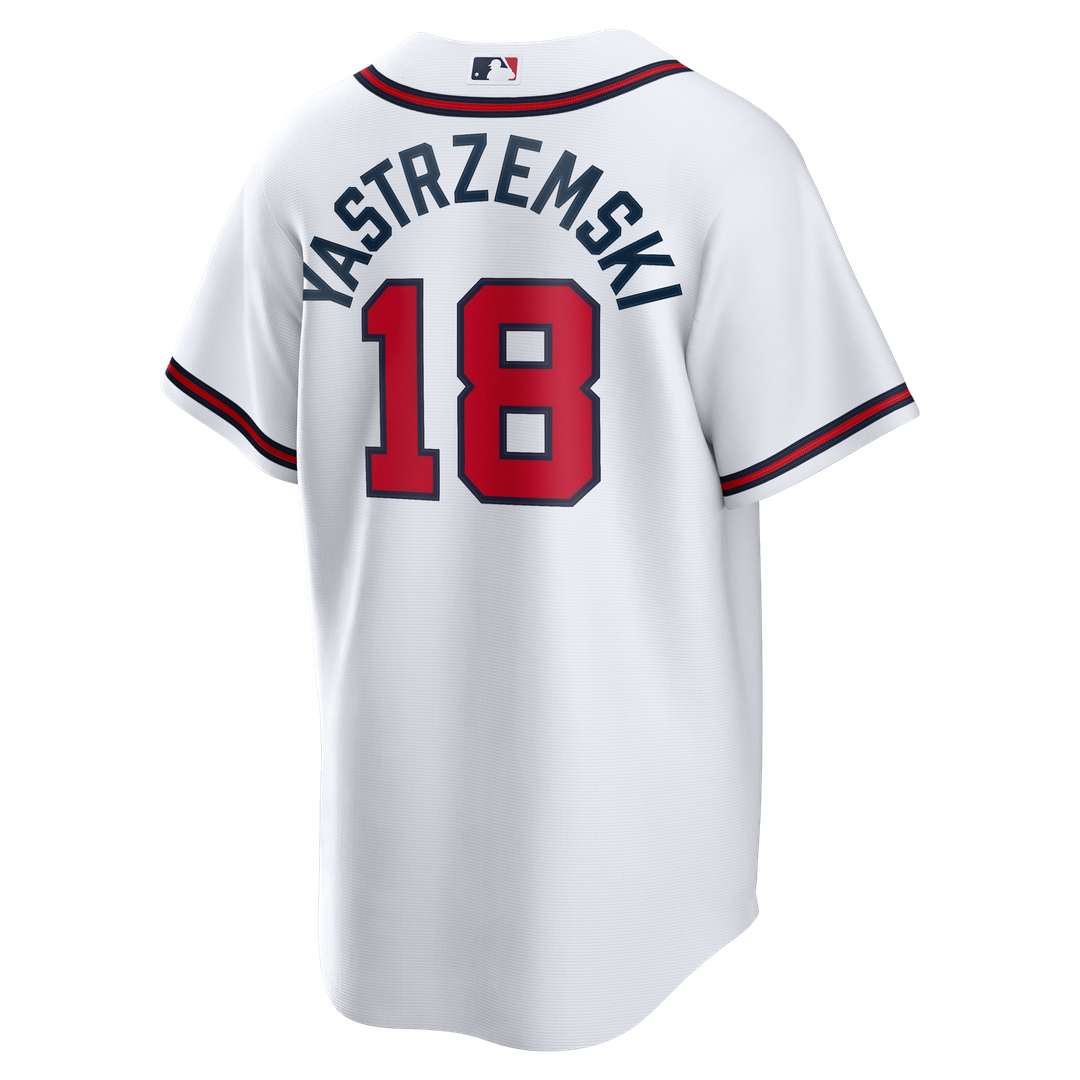 Atlanta Braves Nike White Replica MLB Jersey