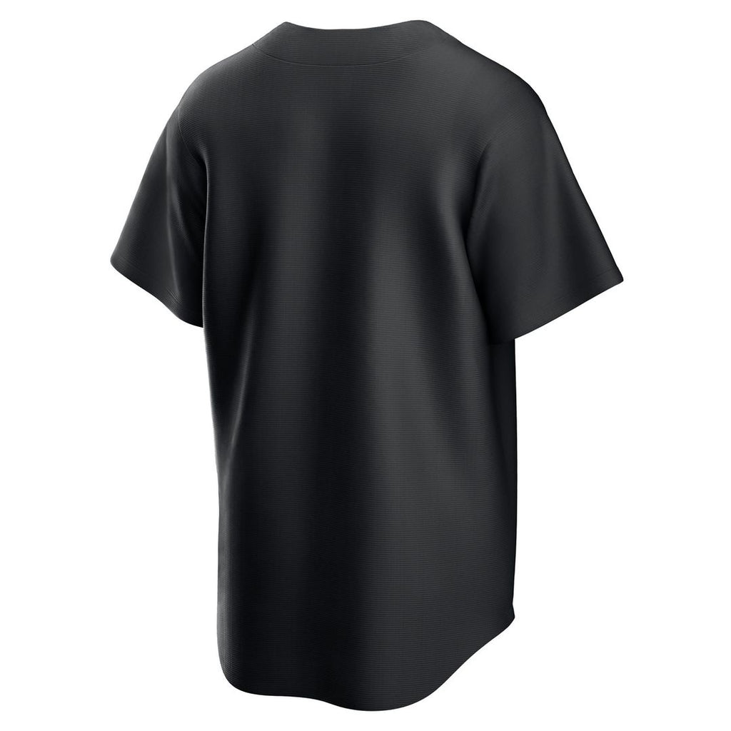 Cleveland Guardians Nike Black Replica MLB Jersey