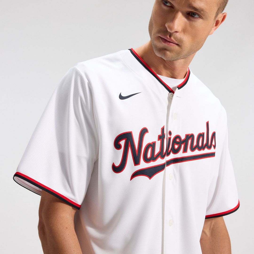 Washington Nationals Nike White Replica MLB Jersey