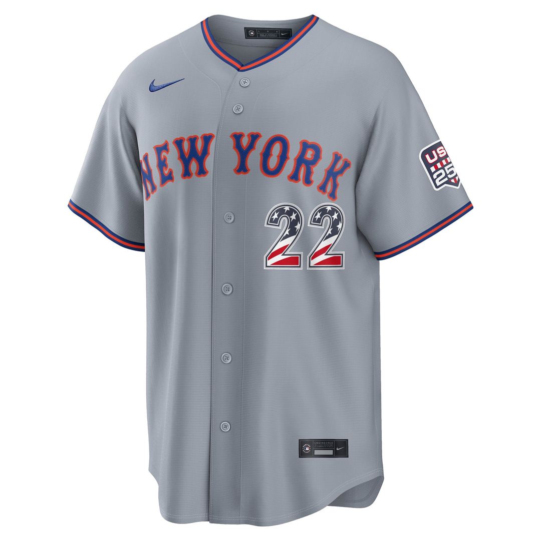 New York Mets Nike Gray MLB Jersey