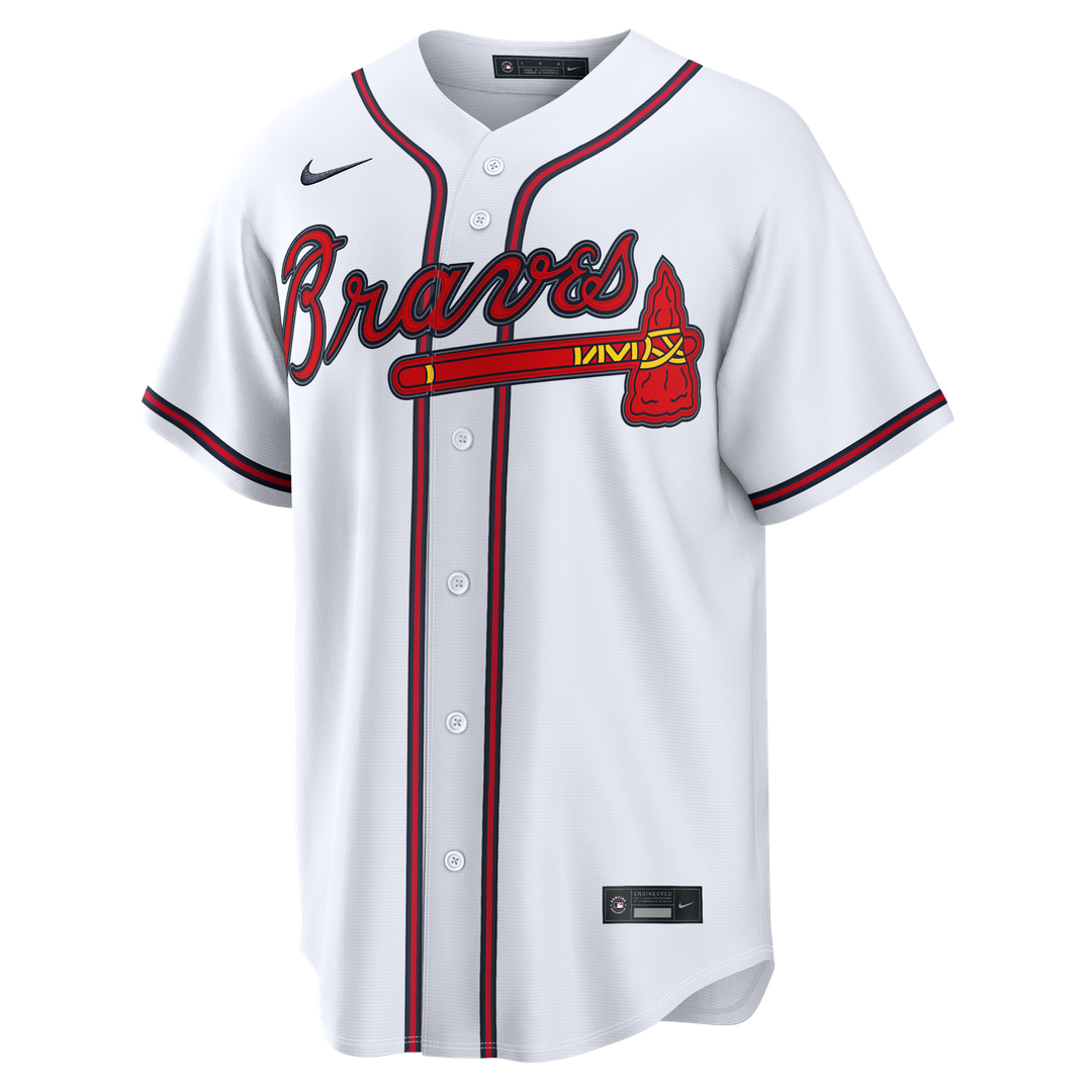 Atlanta Braves Nike White Replica MLB Jersey