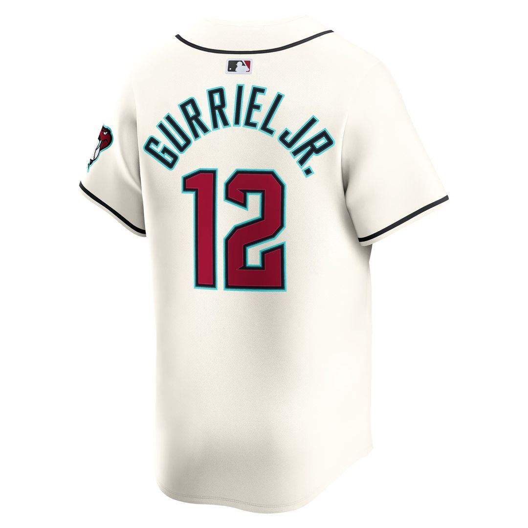 Arizona Diamondbacks Nike Cream Authentic MLB Jersey