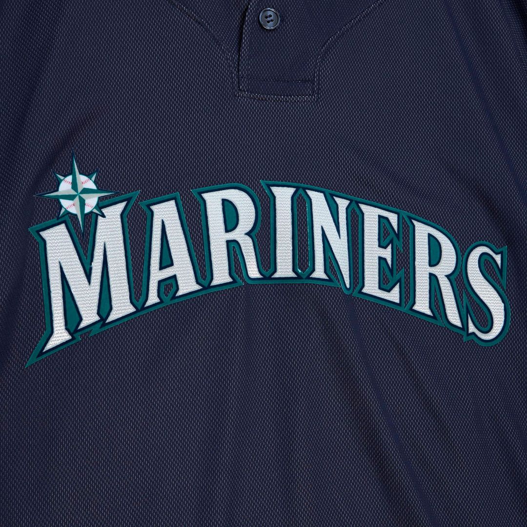 Seattle Mariners Mitchell & Ness Navy Authentic MLB Jersey