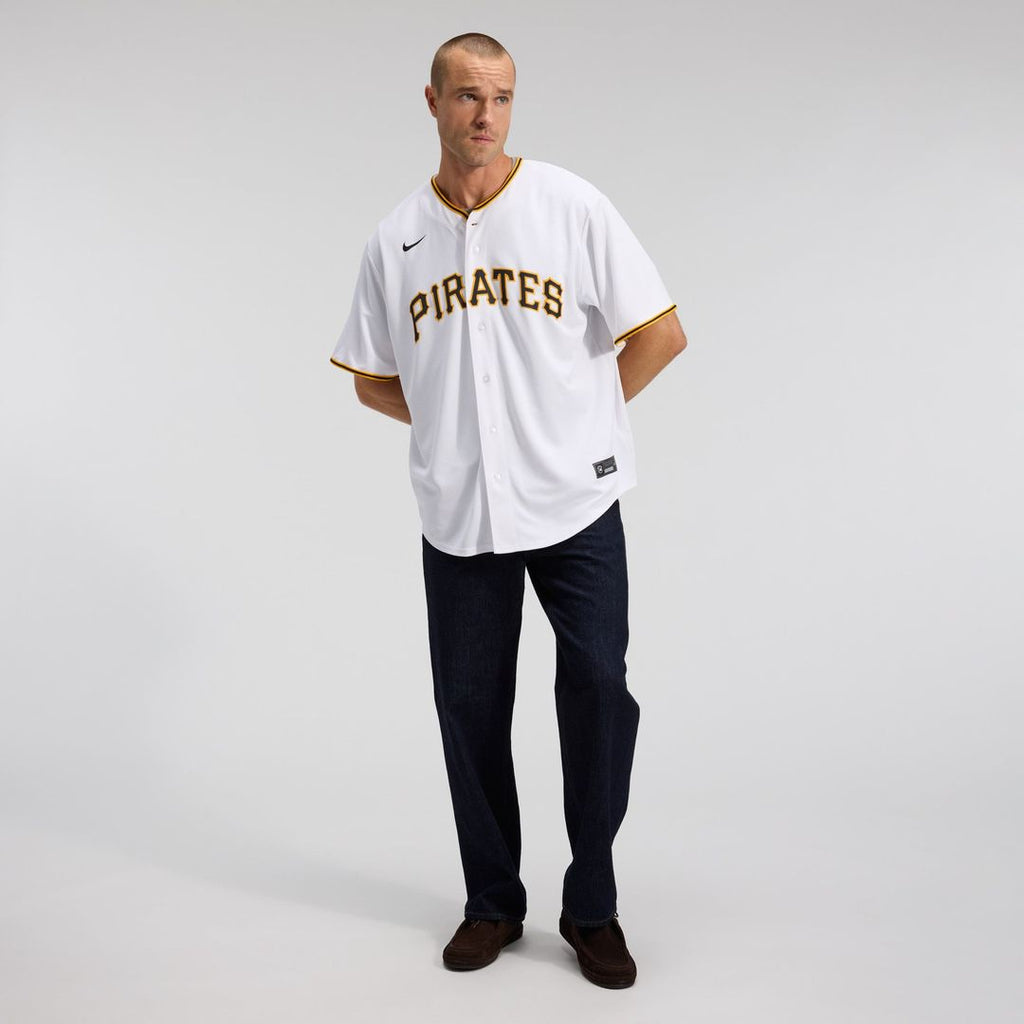 Pittsburgh Pirates Nike White Replica MLB Jersey