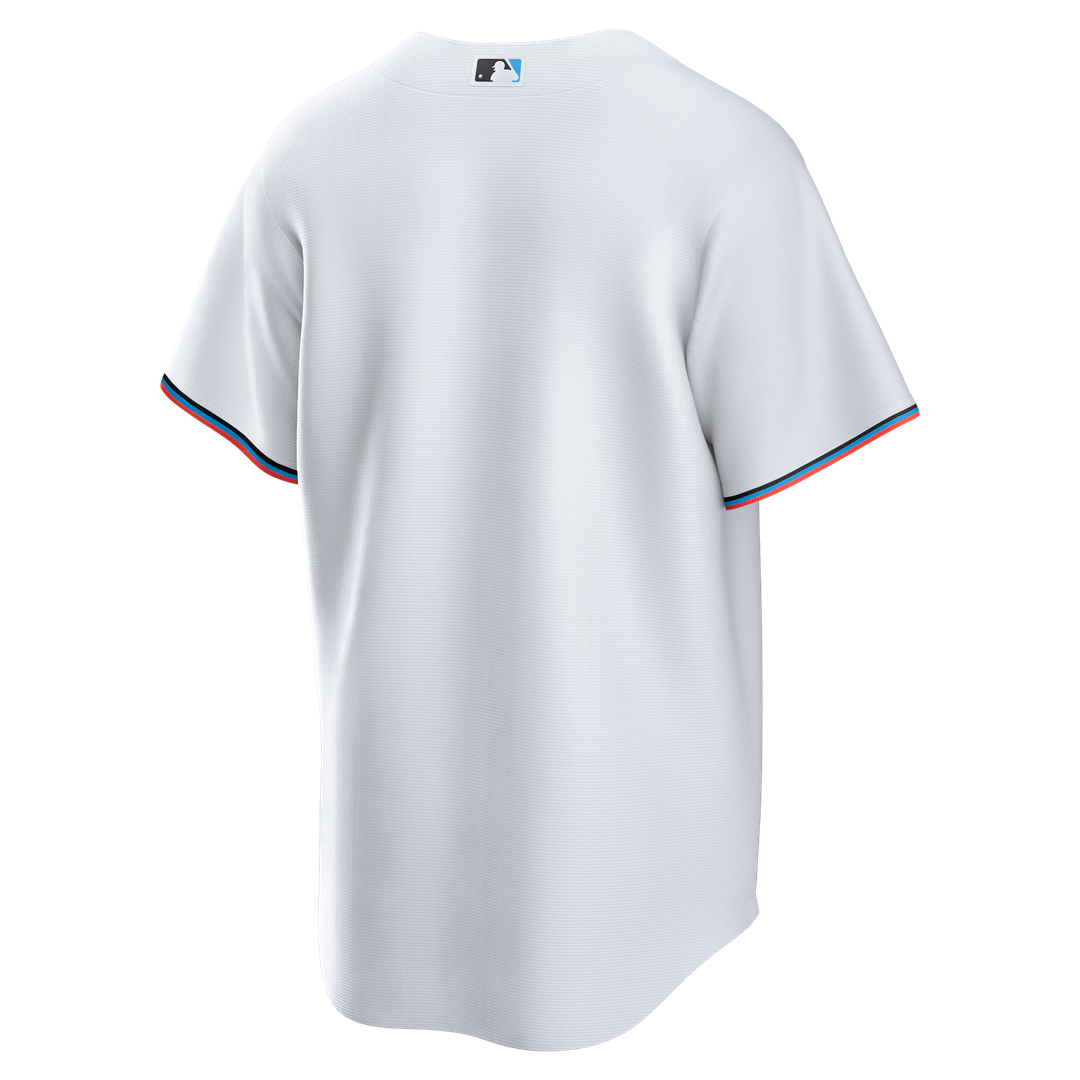 Miami Marlins Nike White Replica MLB Jersey