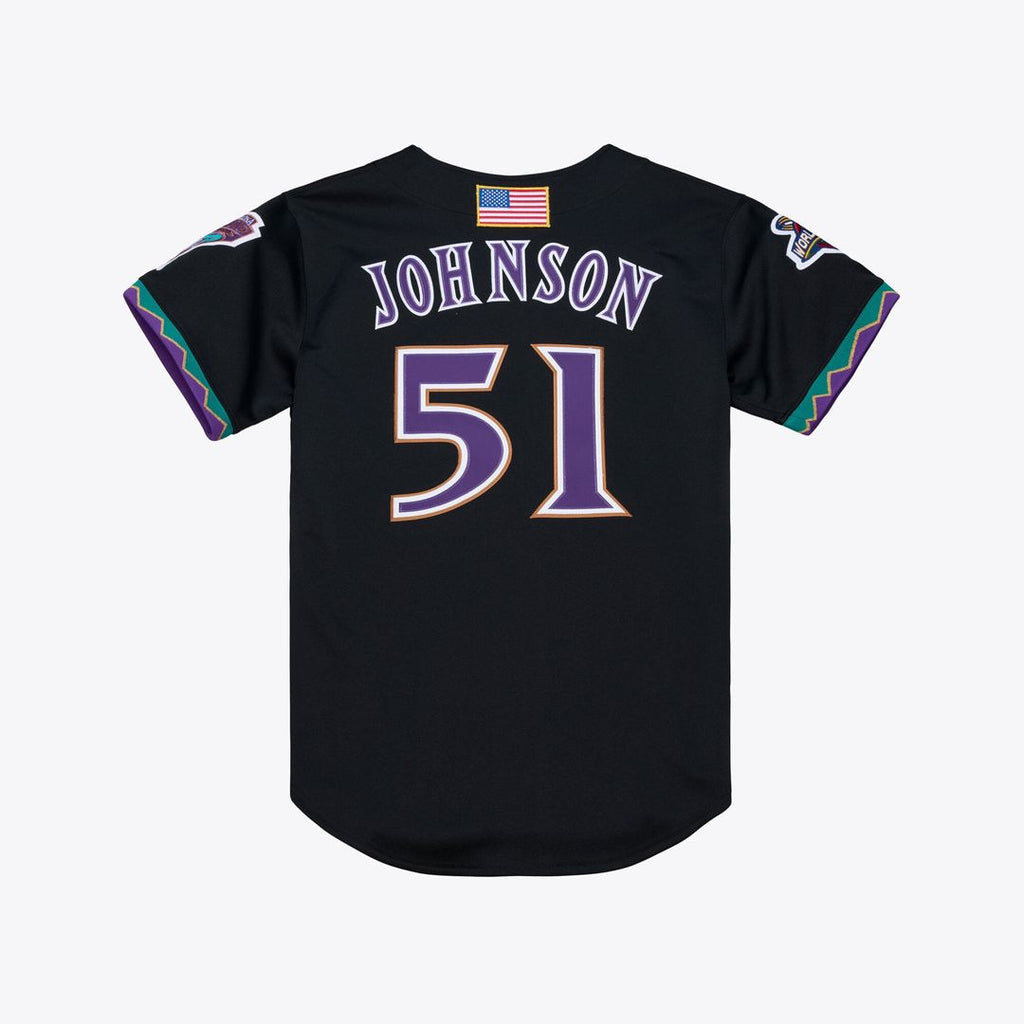 Arizona Diamondbacks Mitchell & Ness Black Authentic MLB Jersey