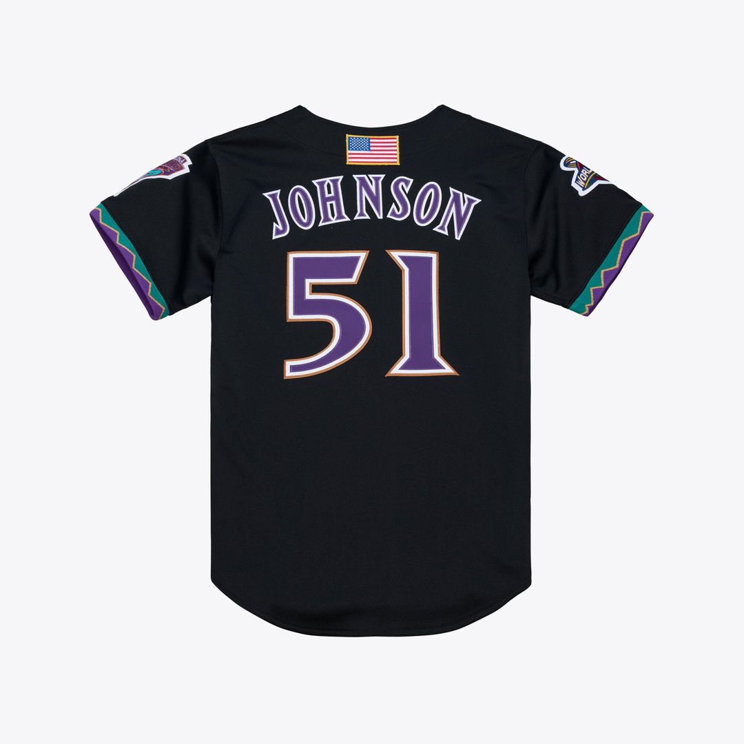 Arizona Diamondbacks Mitchell & Ness Purple Authentic MLB Jersey
